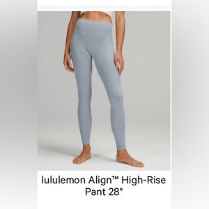 Align 28” Chambray leggings